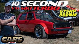 *10 SECOND* VW Golf Mk1 Turbo