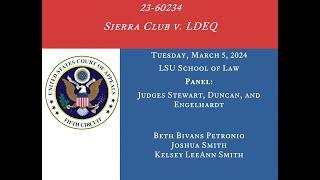 23-60234 Sierra Club v. LDEQ, March 5, 2024