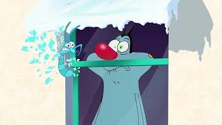 Oggy and the Cockroaches - Cold snap (SEASON 4) BEST CARTOON COLLECTION | New Episodes in HD