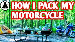 How To Pack For A Motorcycle Camping Trip | Harley Davidson Road Glide