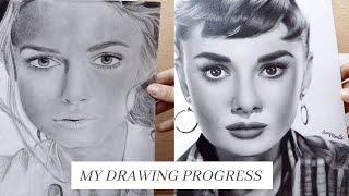 My Drawing Progress in 10 Years (Age 14-24) - Art Compilation