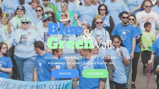 How to sign up for the Blue & Green Walk!