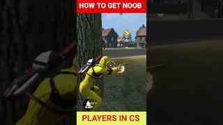 How To Get Noob Lobby In Cs RankHow To Get Noob In Cs RankCs Rank Me Noob Players Kaise Laye ll FF