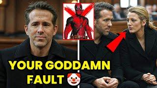 Ryan Reynolds REGRETS Blake Lawsuit as Marvel FIRES him from deadpool?