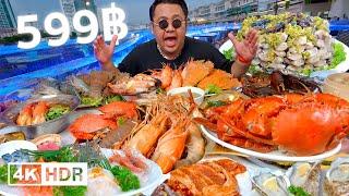 ALL YOU CAN EAT Best Seafood Buffet in Thailand