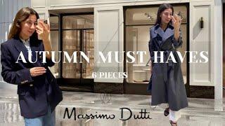 6 AUTUMN PIECES  |MASSIMO DUTTI HAUL AUTUMN TRY ON|