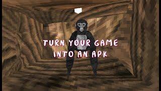 How to build your game into an apk