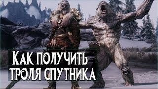 Skyrim КАК ПОЛУЧИТЬ ТРОЛЯ В СПУТНИКИ