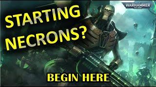 Getting Started with Necrons: 10th Edition Warhammer 40k