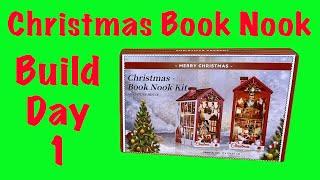 Christmas Book Nook Kit: Day 1