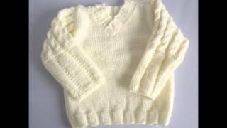 hand knitted baby clothes