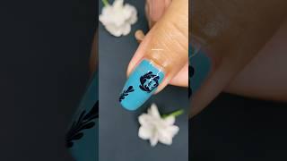 Easy Nail Art Design Tutorial #nailart #shorts #naildesign