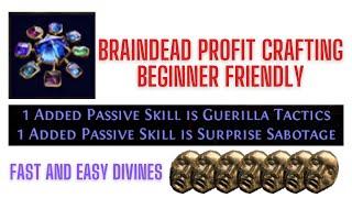 Profit Crafting - Braindead Strategy - Huge Profits - Easy - Path of Exile 3.25 Settlers of Kalguur