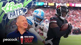 Marvin Harrison Jr., Garrett Wilson lead Week 4 Love/Hate | Fantasy Football Happy Hour | NFL on NBC