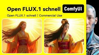 Open FLUX.1｜Commercial Use｜ComfyUI｜Workflow Download Installation Setup Tutorial