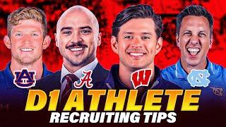 D1 Swim Coaches share College Recruiting Tips