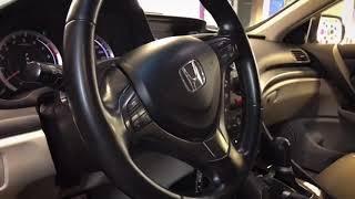 Honda Accord 8. Перешивка руля и ручки кпп