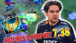 DOTA 2 - YATORO (RADDAN) NATURE'S PROPHET 7.38 WITH REVENANT'S BROOCH ITEM - NEW PATCH | CARRY GOD