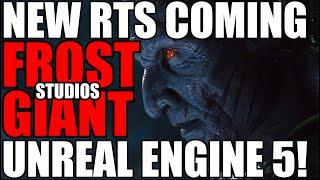 Frost Giant Studios Building New RTS on Unreal Engine 5! Raising Millions For New Esports Project!!