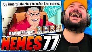 REACCIONANDO a los MEJORES MEMES de GENSHIN IMPACT #77