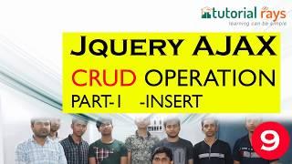 9- INSERT |  Ajax PHP MySql  CRUD | Ajax PHP MySql Insert Update Delete | Ajax Tutorials