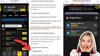 How To Complete DuckChain Airdrop Eligibility Criteria Tasks ? DuckChain Airdrop listing January 7th