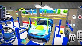 new car Hyundai sonata in parking gerag- 3d driving class 2024 best android gameplay