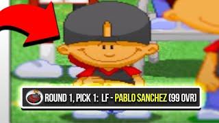 Backyard Baseball, but I draft a new team