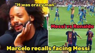 Marcelo recalls when Messi took off his shirt in Clasico 2017