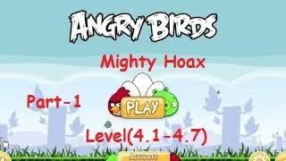 Angry Bird | Mighty Hoax | part-1 | Level(1-7) | All 3 Stars |  walkthrough | gameplay