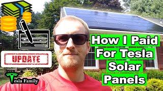 How I Paid For My Tesla Solar Panels | UPDATED Payment Breakdown | Credits | Rebates | TSLA