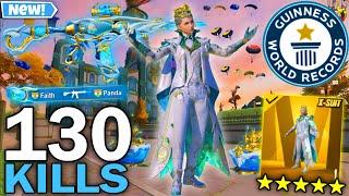 130 KILLS! BEST AGGRESSIVE RUSH GAMEPLAY with MAX X-SUIT in STEAMPUNK FRONTIER MODEPUBG MOBILE