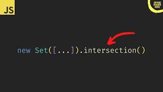 New JavaScript "Set Methods" are here!