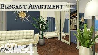 Elegant Small Apartment | The Sims 4 StopMotion | NO CC | Speed build