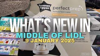 What's New in Middle of Lidl - New Arrivals - 9 January 2025