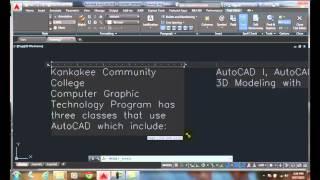 AutoCAD I 09-15 Using the Text Editor