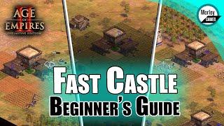 AOE2 How To Economy Boom | A Quick Guide for Beginners | AOE2 Fast Castle Build Order