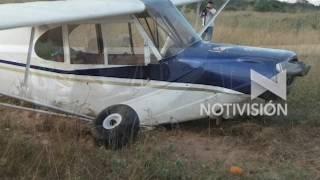 Una avioneta sufre percance por posibles fallas mecánicas
