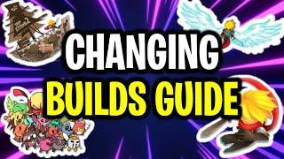CHANGING BUILDS GUIDE | TAP TITANS 2