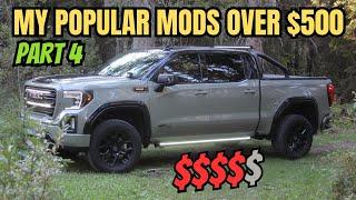 Popular But Expensive Accessories & Mods For My GMC Sierra AT4 - Part4