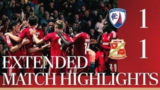 Extended Highlights: Chesterfield vs Swindon Town