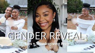 OUR BABY GENDER REVEAL! Little Ash Is A.... | MY TIPS | BLACK FRIDAY + THANKSGIVING PREP