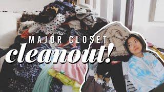 MAJOR CLOSET CLEANOUT + (Re)Organizing! | Apartment Declutter Pt. 1