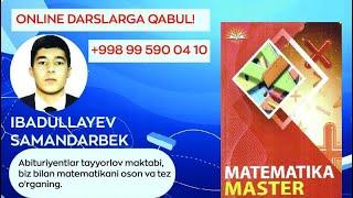 Master matematika kursi                              (90-dars)   (2642-…2711)-misollar