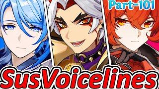 They can be a bit Psychopathic sometimes | Genshin Impact voice lines lore ft. Yelan, Ayato, Itto