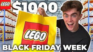 Spending $1000 on RETIRING LEGO Deals! | Black Friday Week (VLOG)