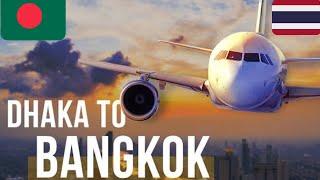 Dhaka to Bangkok ️Biman Bangladesh Airlines | Thailand Travel Vlog