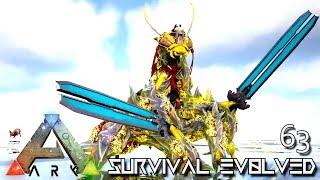 ARK: SURVIVAL EVOLVED - NEW TEK MANTIS & ALPHA DRAGON FOREWORLD MYTH !!! E63 (MOD EXTINCTION CORE)