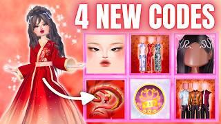 *4 NEW CODES* & SECRETS YOU *MISSED* IN THE LUNAR NEW YREAS UPDATE IN DRESS TO IMPRESS