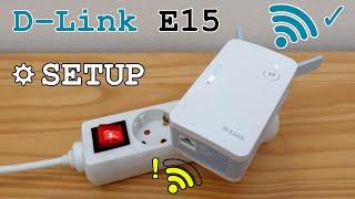 D-Link E15 Wi-Fi 6 extender dual band • Unboxing, installation, configuration and test